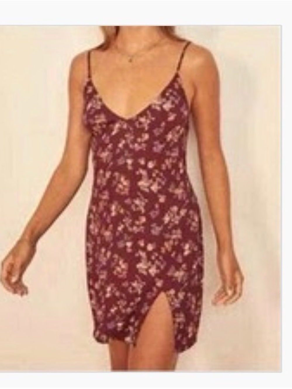 REFORMATION Marlowe Mini Dress